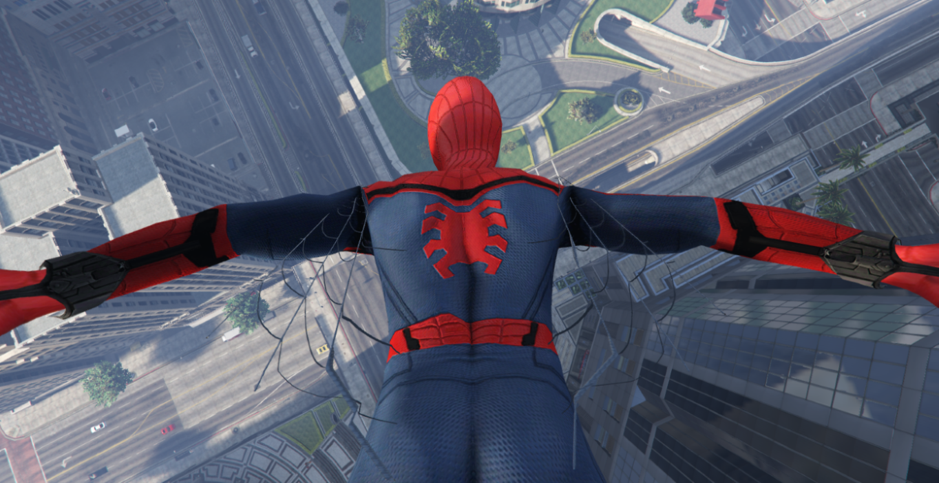 Gta 5 spider man видео фото 72