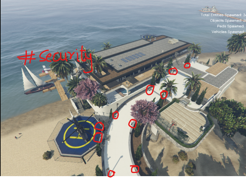 Cool Upgrades To Malibu Mansion 2 Helipads A Dock Security Personnel