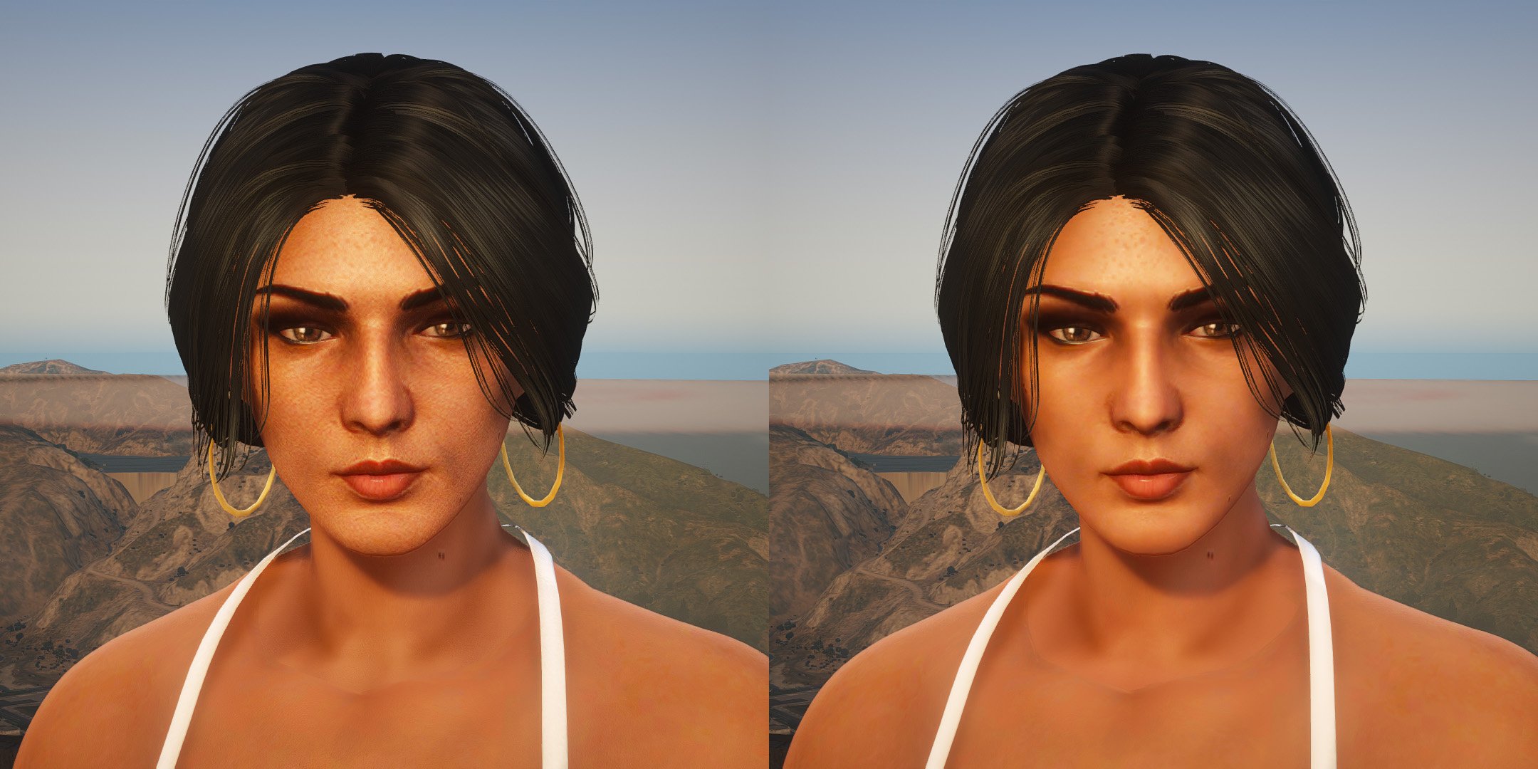 Upscaled Face Textures For Mp Male Female Gta5