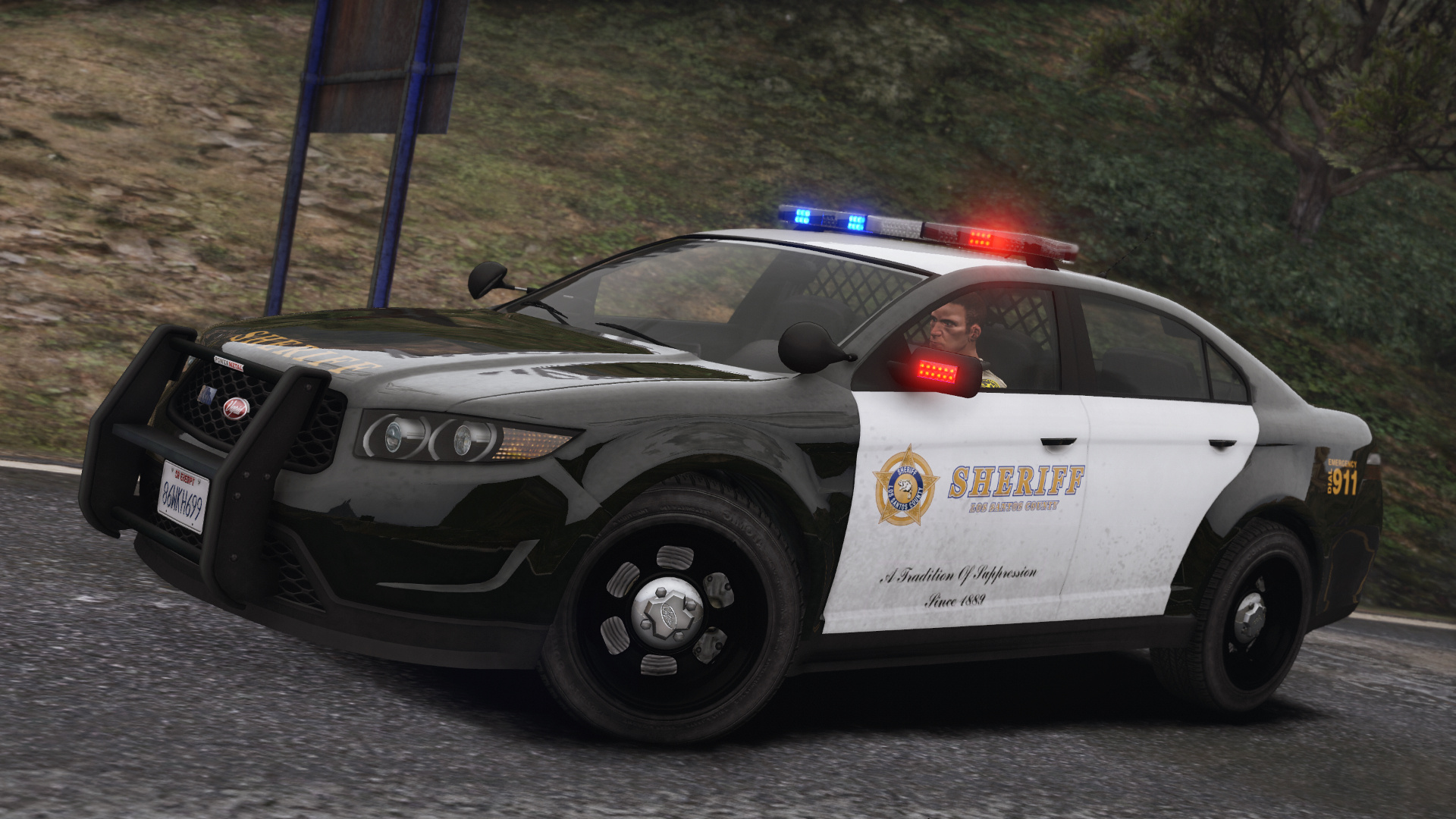Vapid Interceptor Police Package Add On Replace Mapped