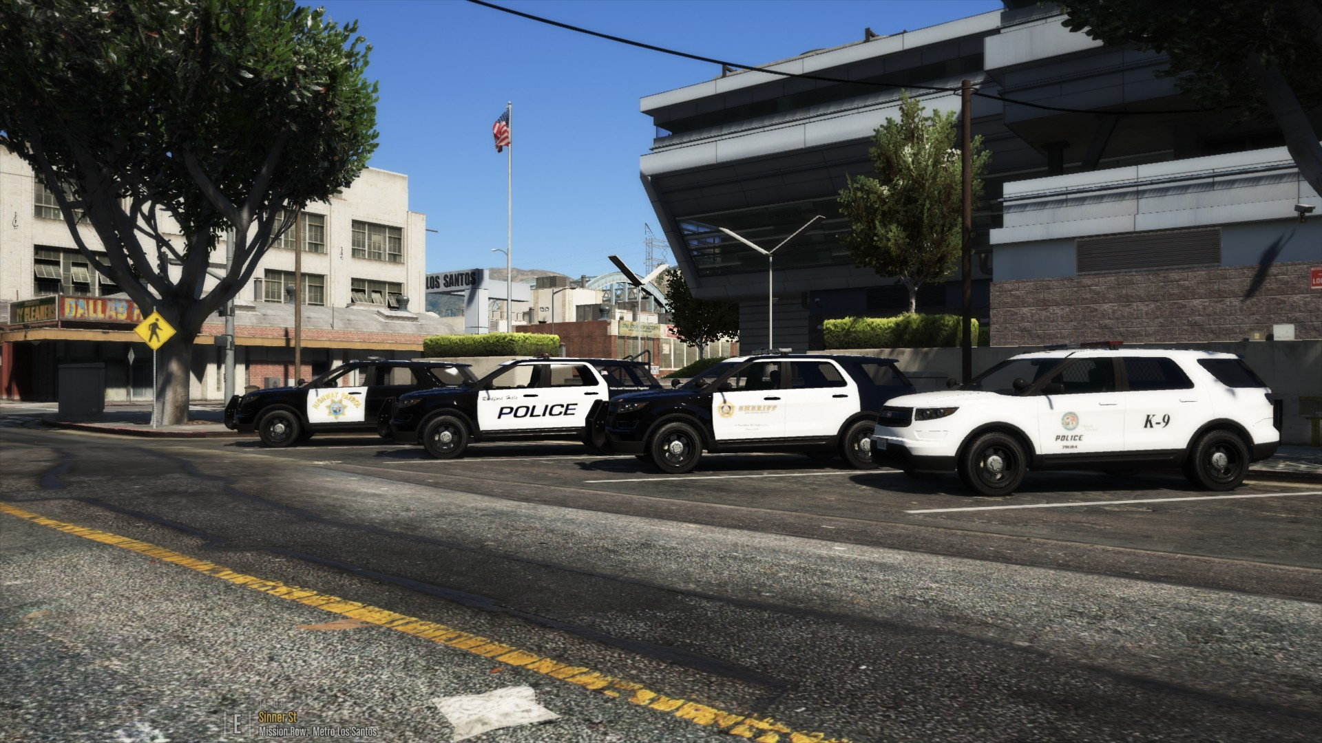 Vapid Scout Police Pack! (SAHP, LSPD K9, Los Santos County Sheriff ...