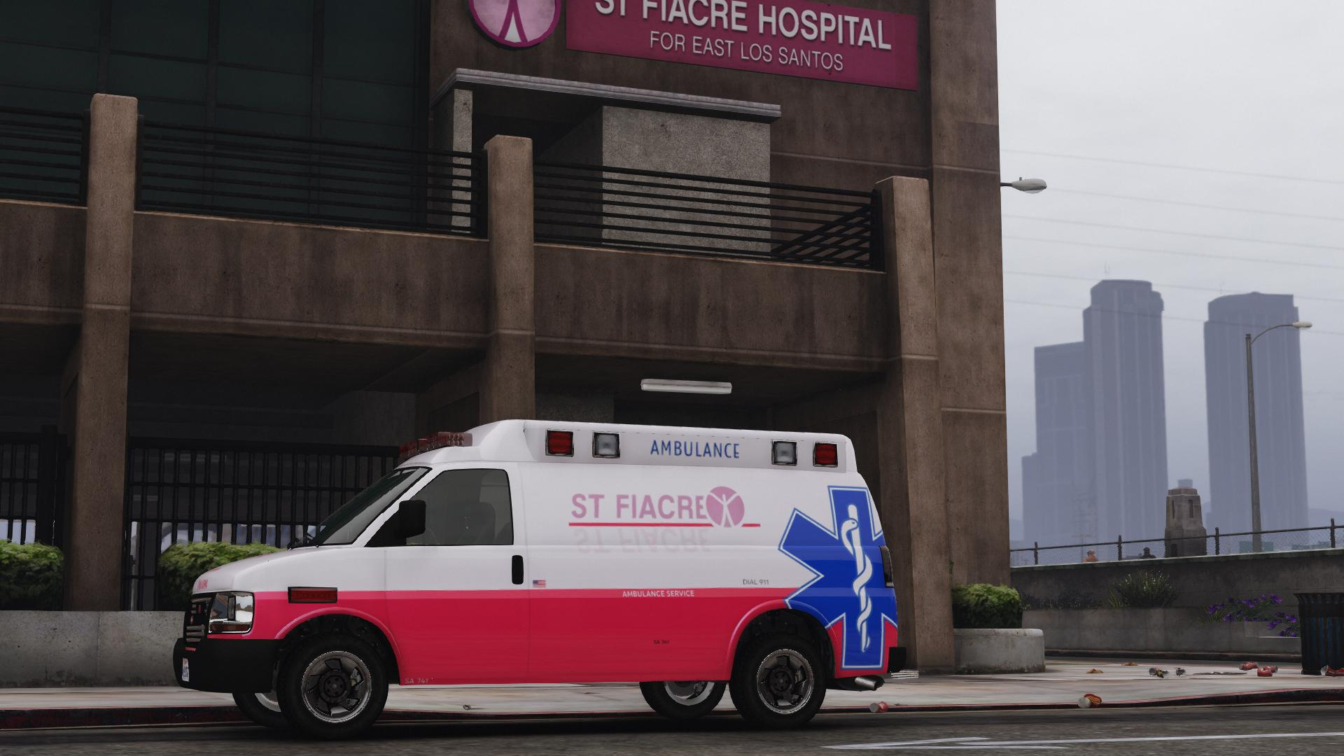 Russian ambulance gta 5 фото 44