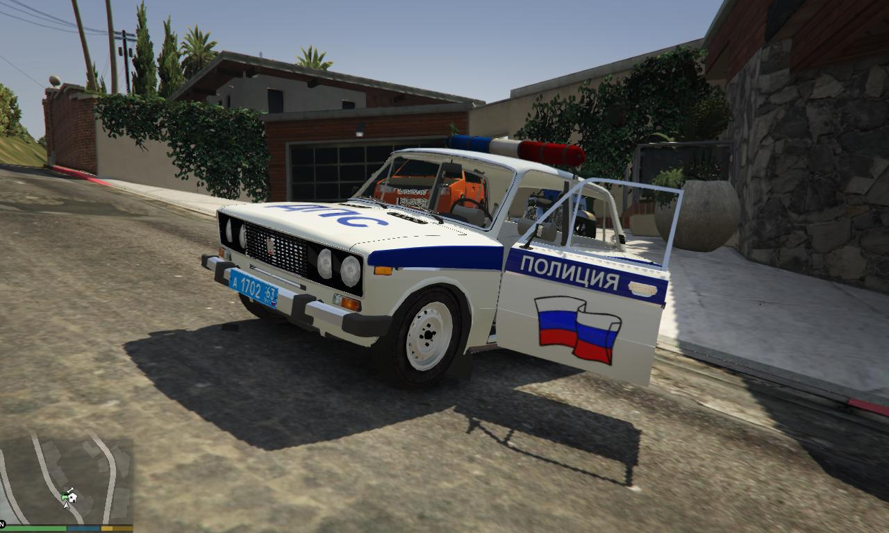 VAZ-2106 Police - GTA5-Mods.com