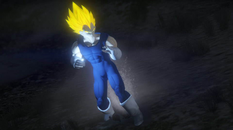 SSJ5 Vegeta (Alternate Color) – Xenoverse Mods