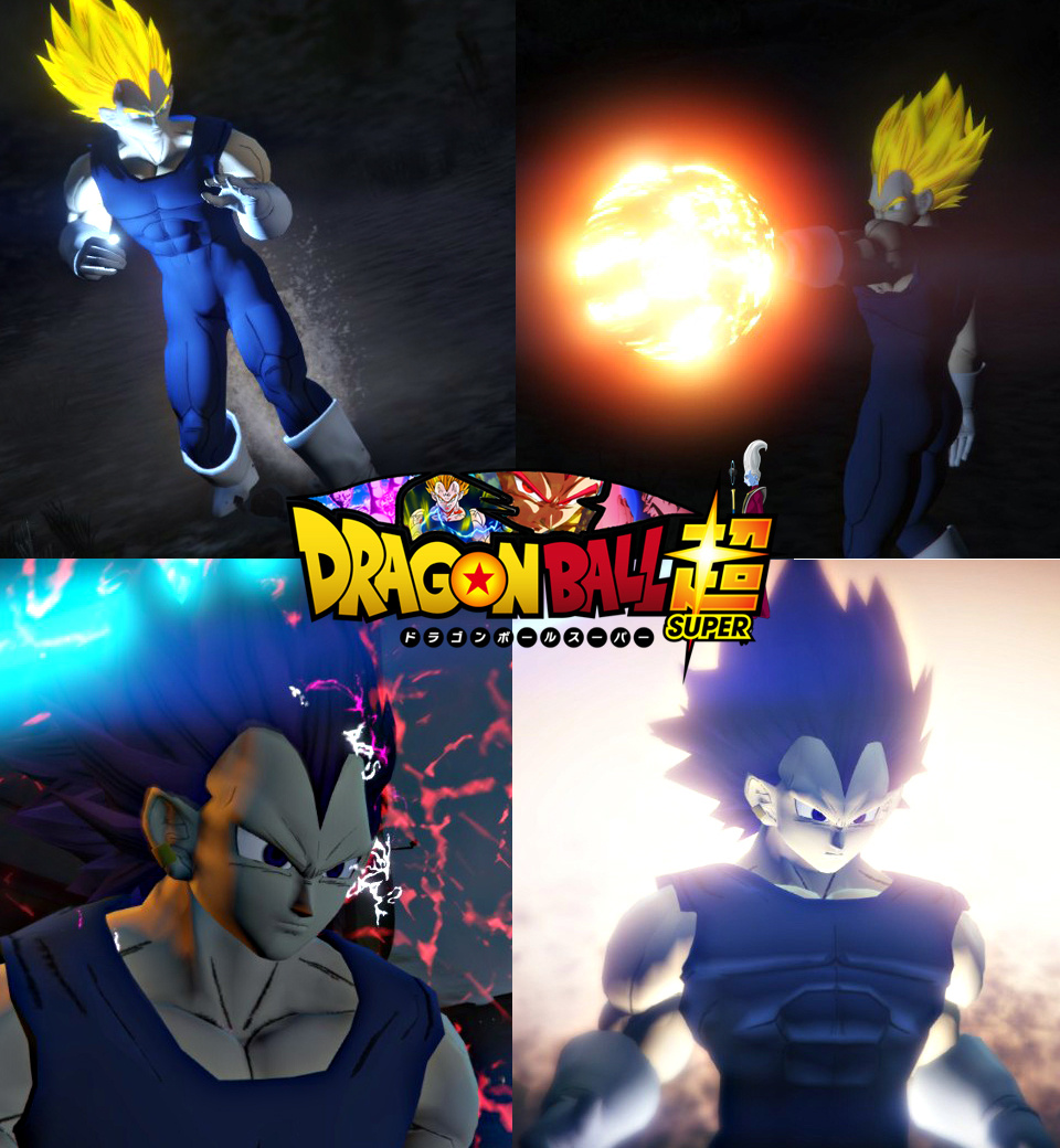 Beyond Blue Pack (Vegeta, Goku, Vegeta SSJ4, Goku SS4, Vegito, Gogeta SSJ4)  – Xenoverse Mods