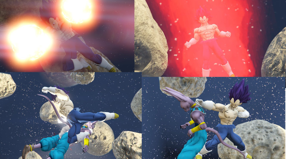 SSJ5 GOKU & GOGITO- Dragon Ball Xenoverse Mods 