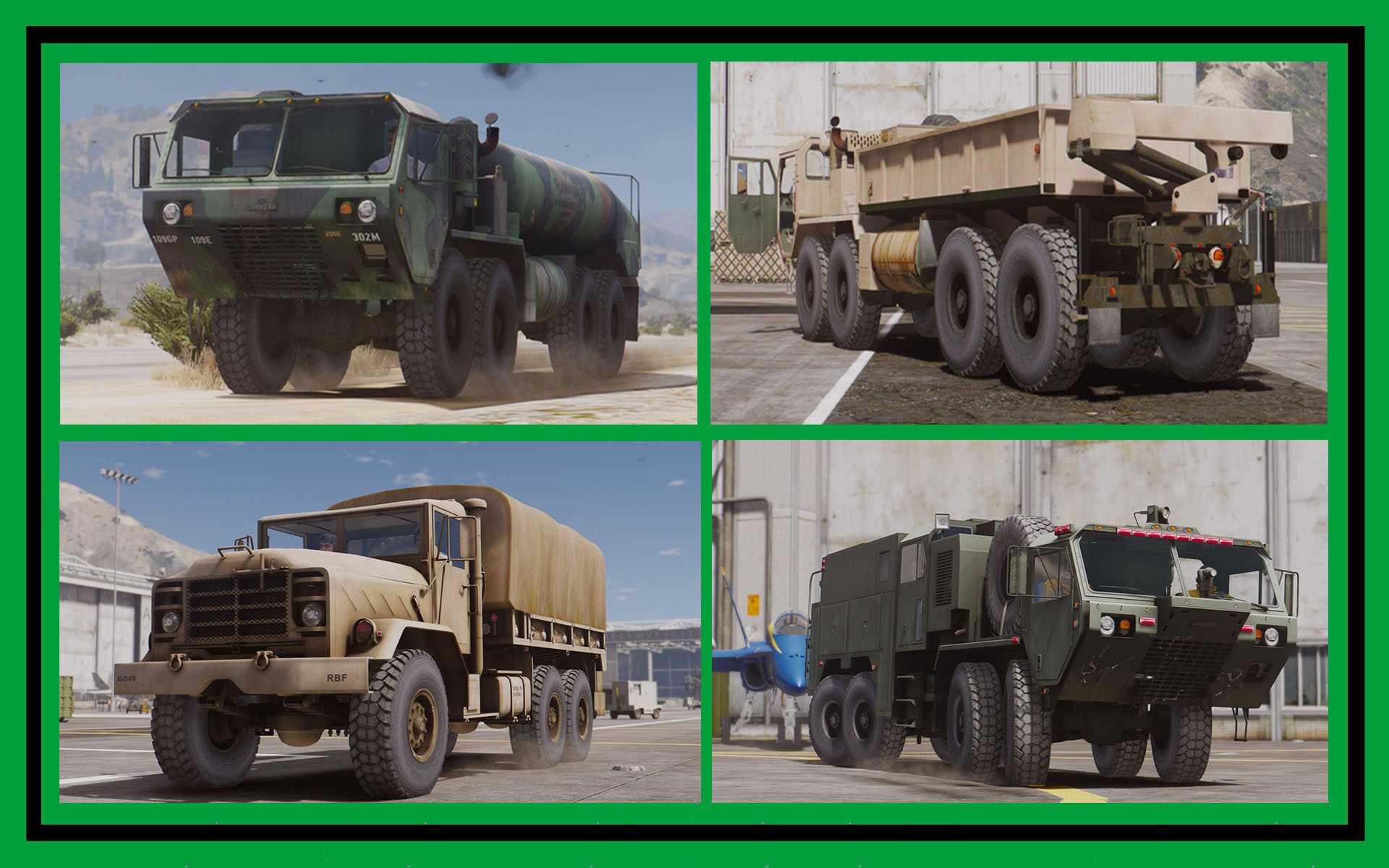 US Vehicles Military: Transport & Support [Add-On] Pack - GTA5-Mods.com