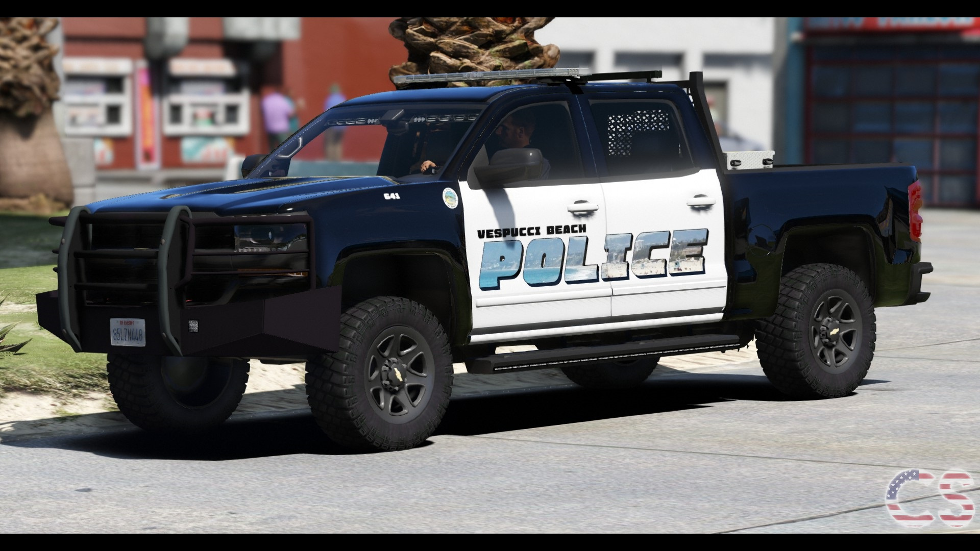 Vespucci Beach Police 2017 Chevrolet Silverado Skin - GTA5-Mods.com