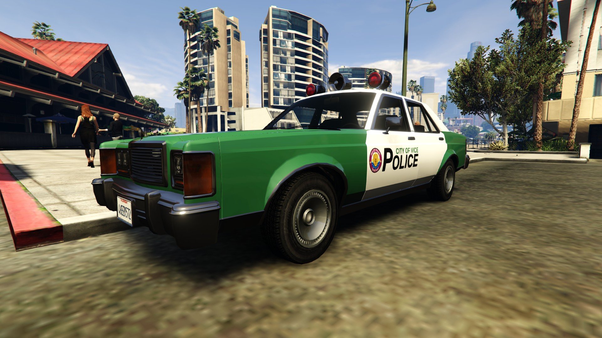 gta vice city spawn police car