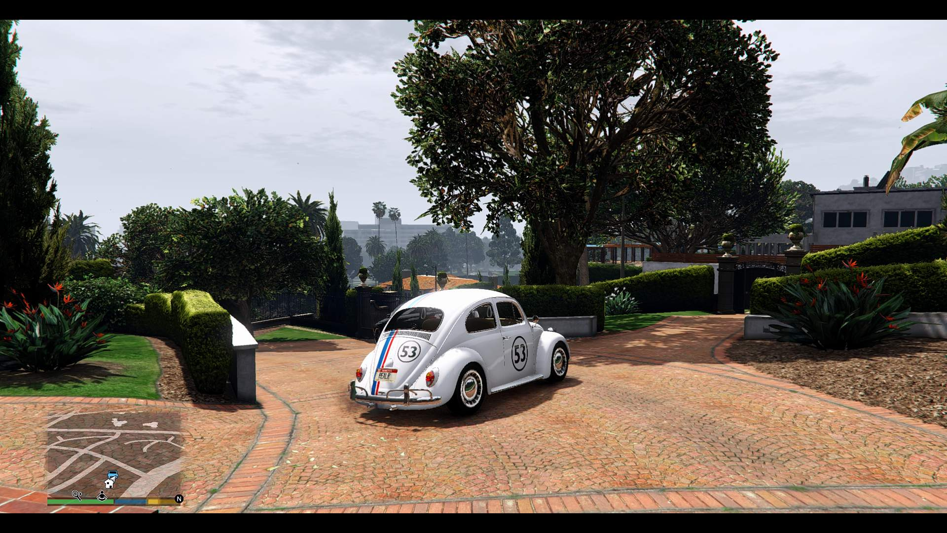 Volkswagen Beetle (Livery Herbie White) - GTA5-Mods.com