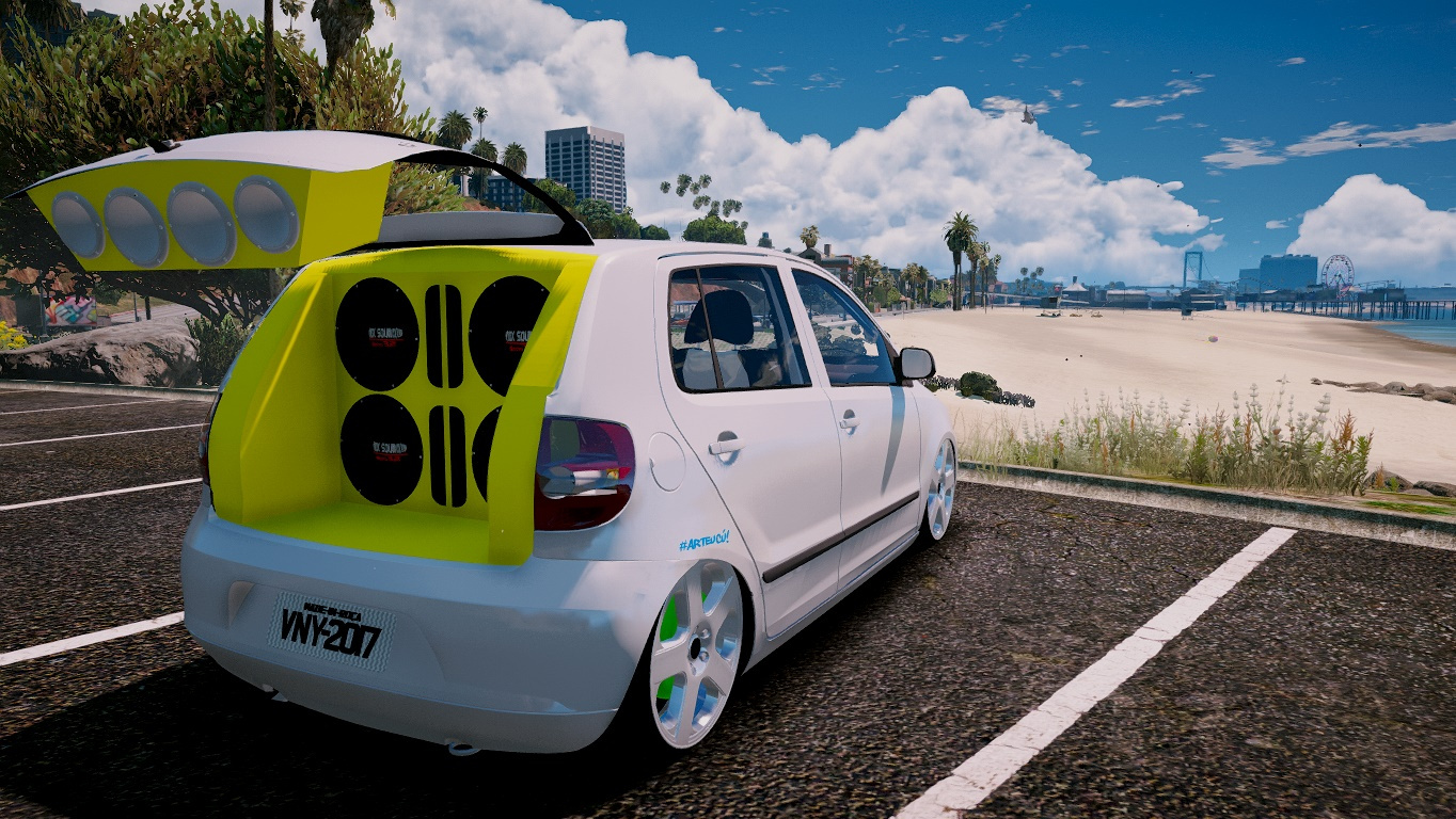 5 gta update 2020 [Replace] Volkswagen Fox GTA5  Pancadão Mods.com