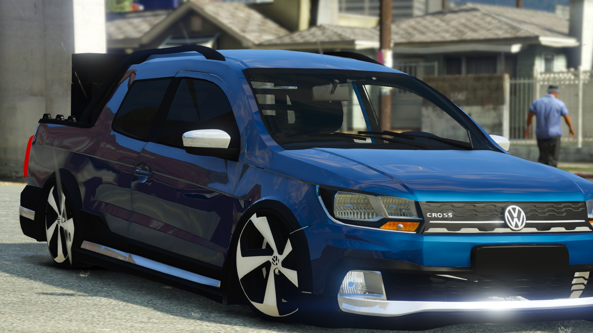 SAVEIRO G5 CROSS REBAIXADA COM SOM - GTA5-Mods.com