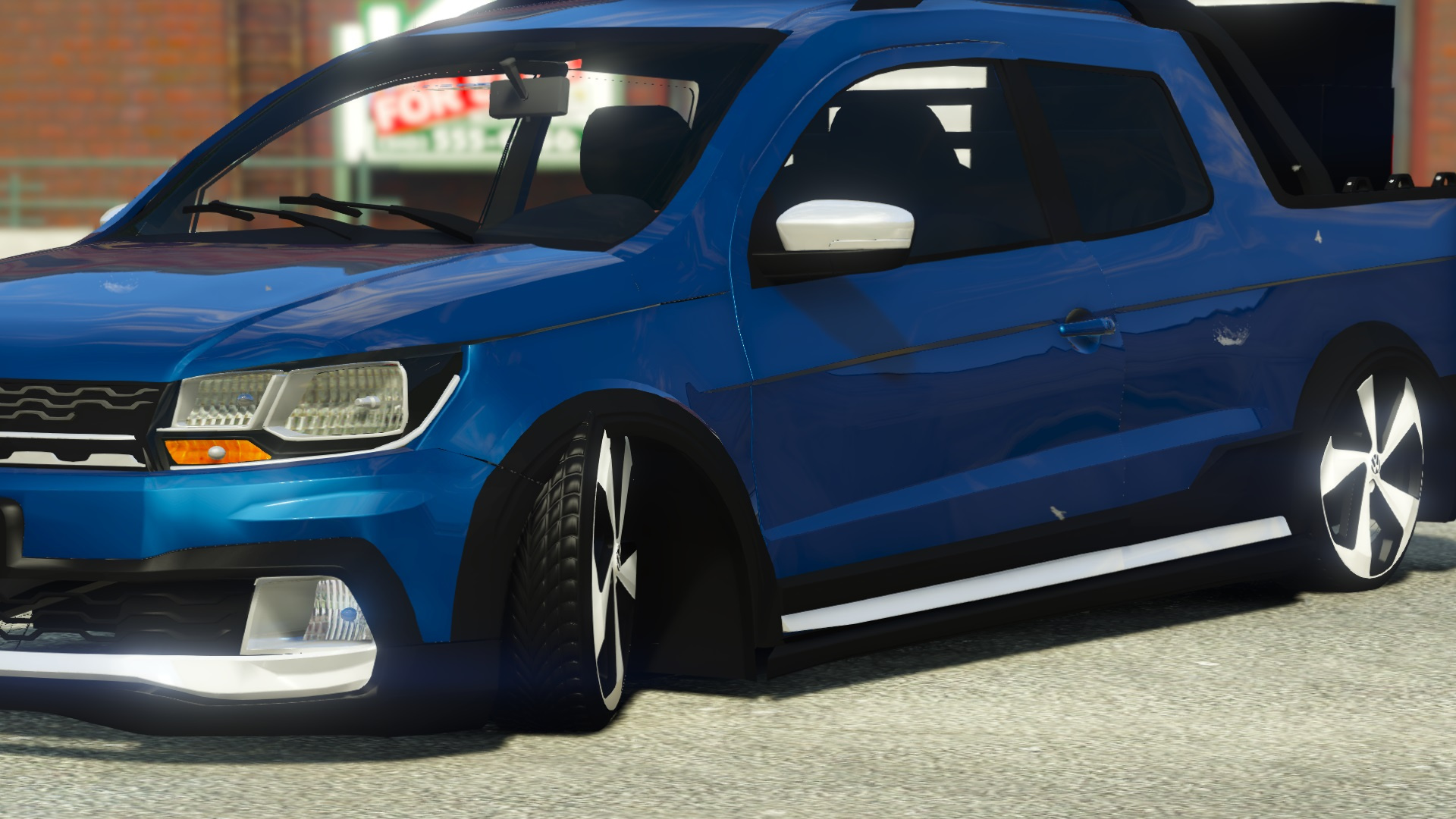 SAVEIRO G7 TRENDLINE - REBAIXADA COM SOM - ( REPLACE ) - GTA5-Mods.com