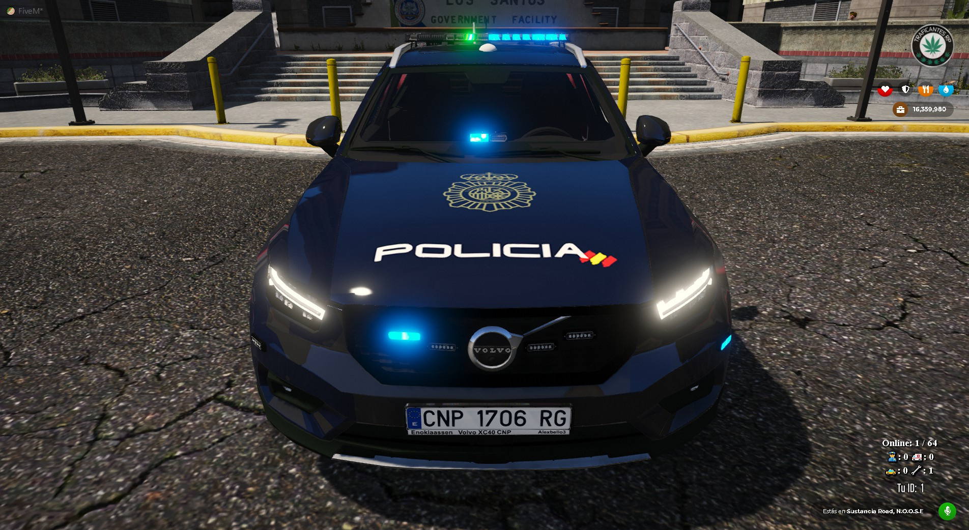 BMW 530D Policia Nacional/CNP of Spain/España[FiveM-Replace] 1.0 - GTA 5 Mod