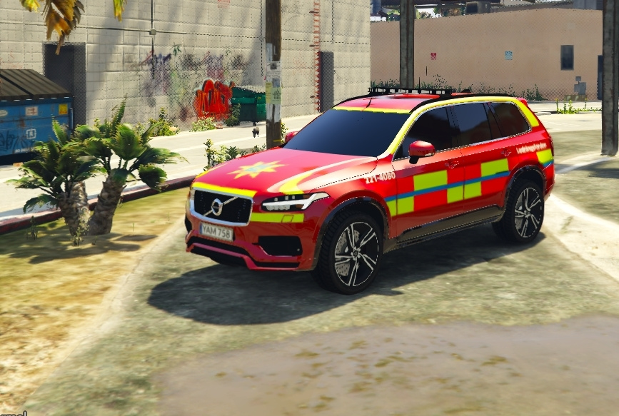 Swedish | Volvo XC90 | Ledningsfordon | 2017 - GTA5-Mods.com