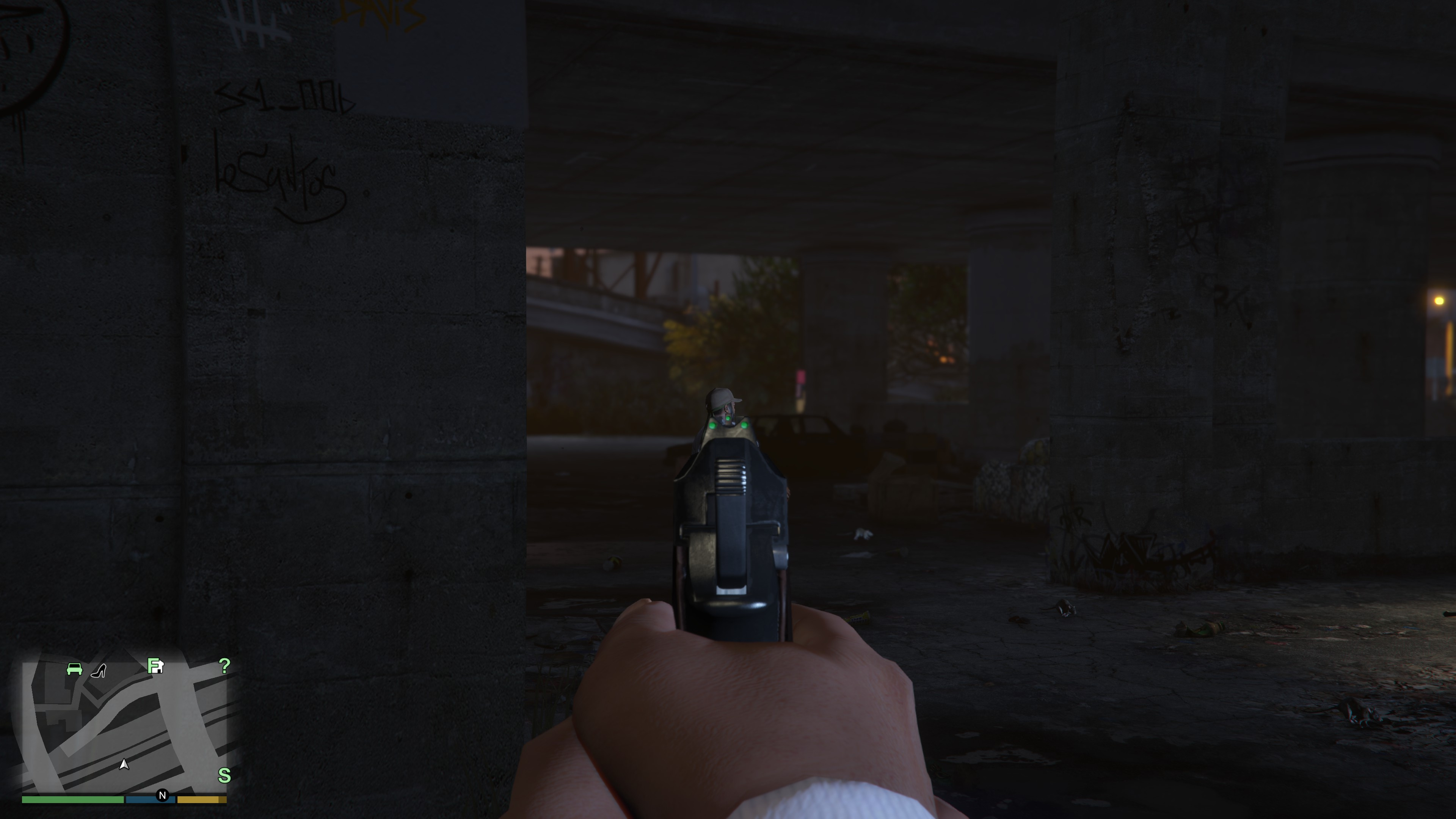 gta v first person shooter