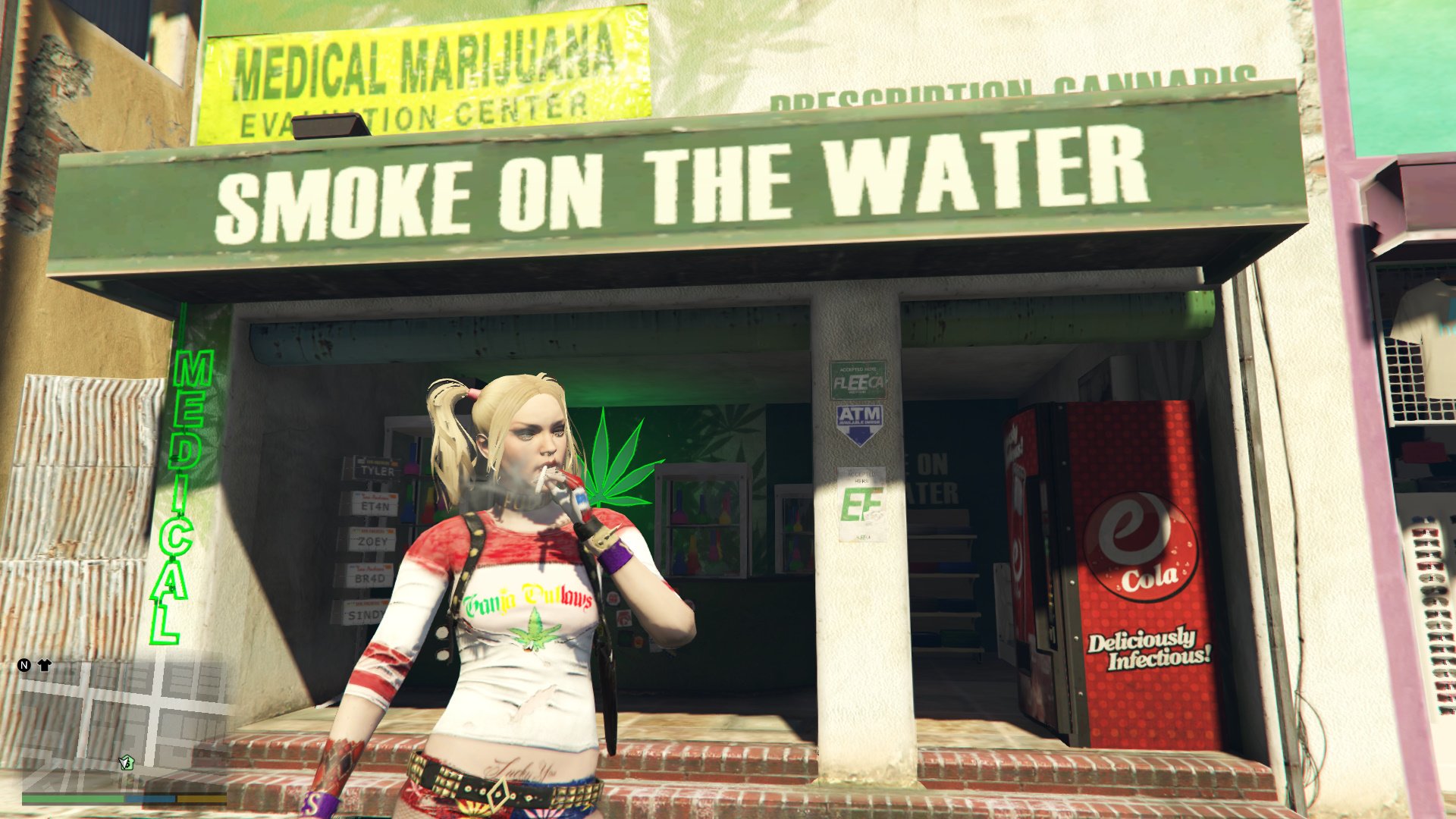 Weed Outfit Pack for Harley Quinn - GTA5-Mods.com