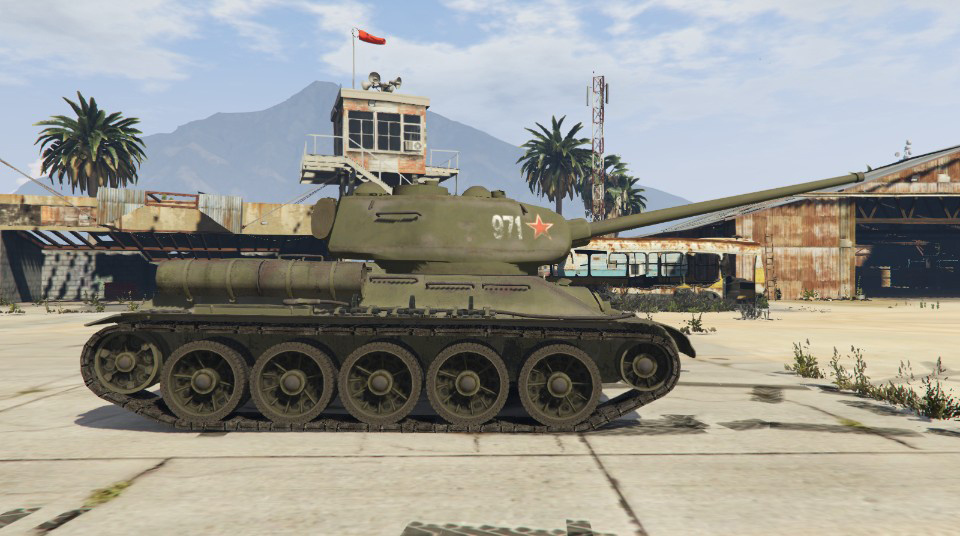 GTA IV Mod - Tanque de Guerra do GTA V