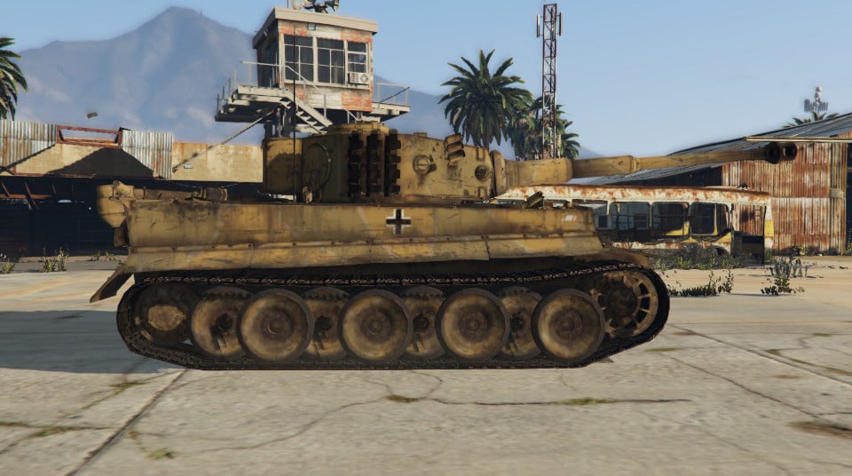 GTA IV Mod - Tanque de Guerra do GTA V