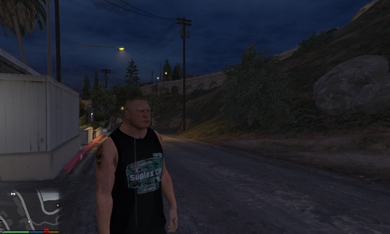 WWE] Brock Lesnar Suplex City Shirt - GTA5-Mods.com