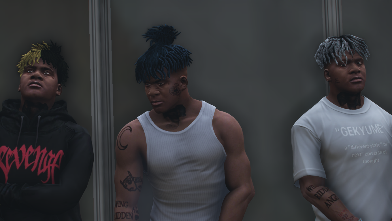 XXXTENTACION Mod [Replaces Franklin] - GTA5-Mods.com