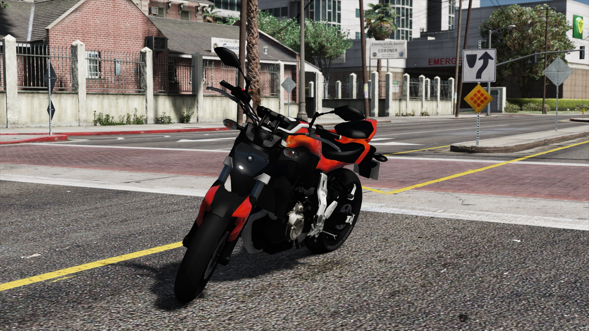 Yamaha Mt 07 Fz 07 Add On Replace Gta5 Mods Com