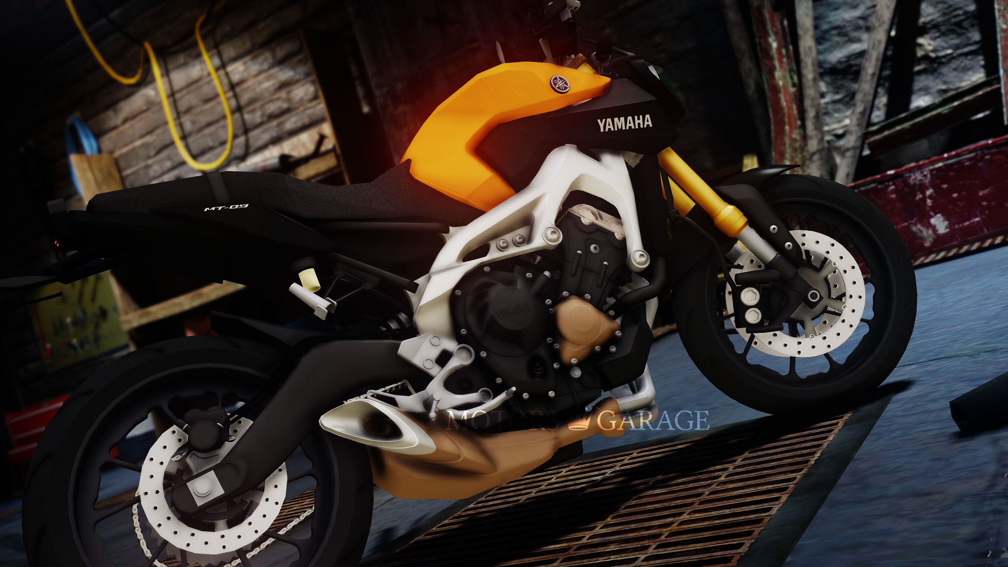 Yamaha MT 09 GTA5 Modscom