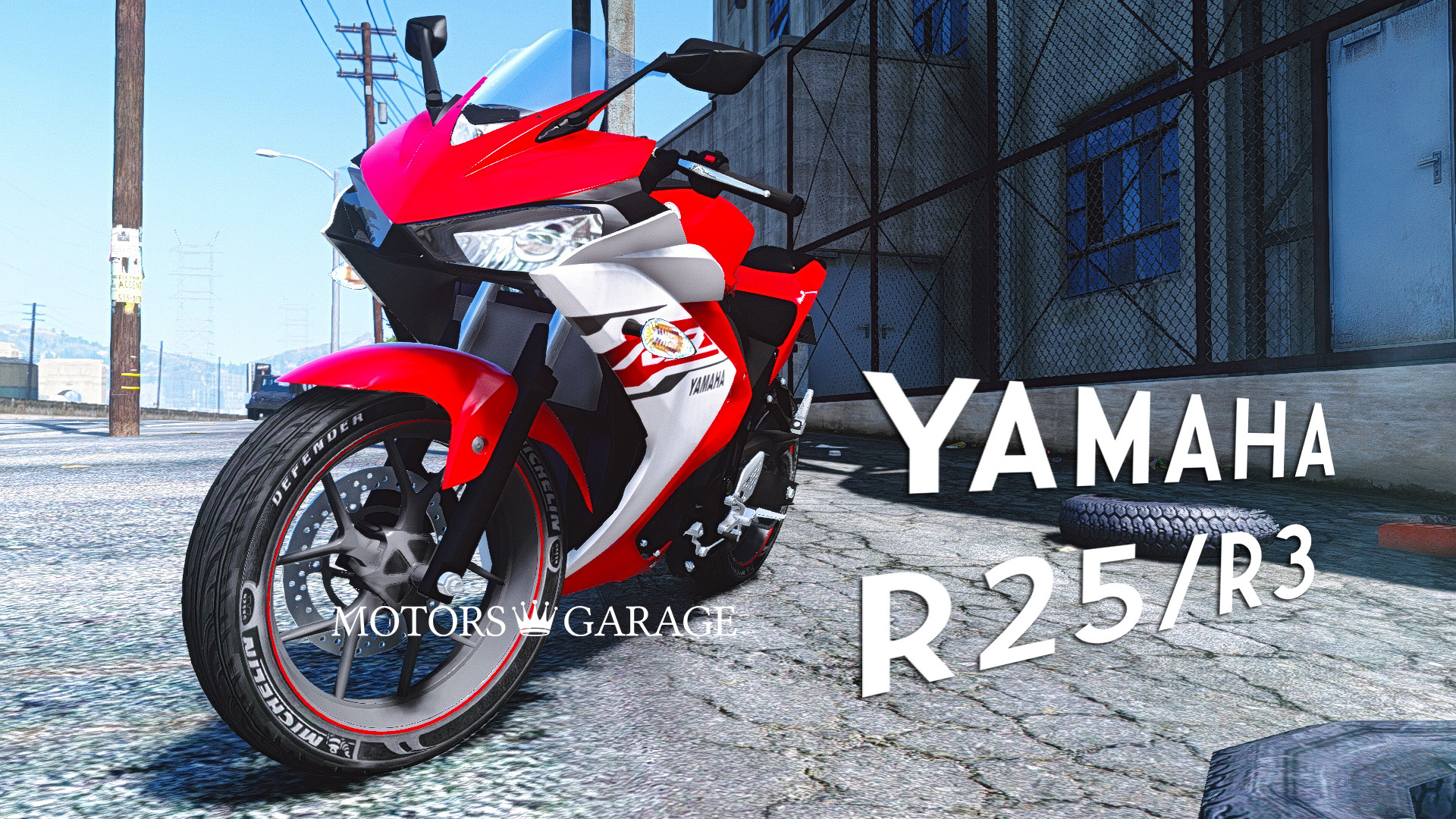 Yamaha YZF R3 GTA5 Modscom