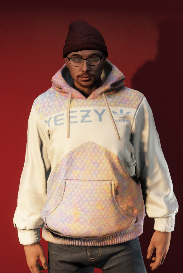 update install gta 5 Vol Mods.com SZN Hoodie  YEEZY Male for GTA5 2  MP