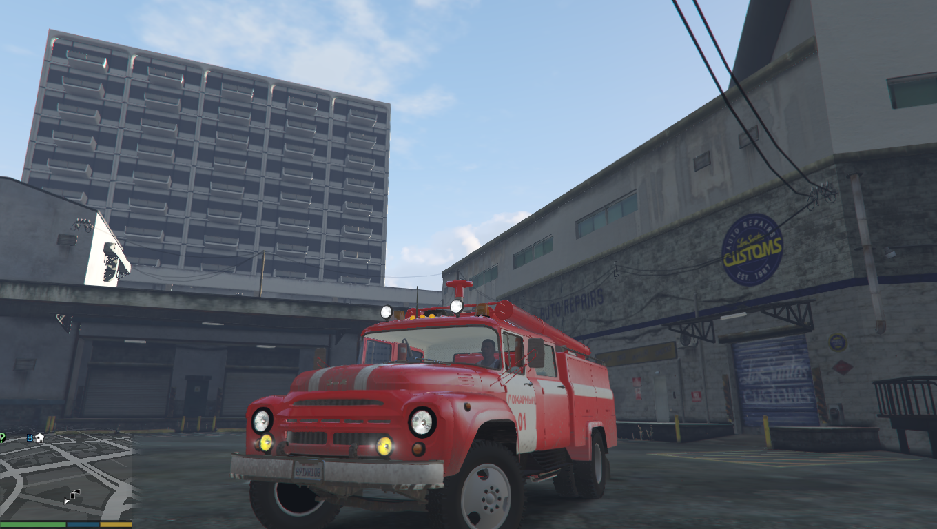 ZIL-131+130 FIRETRUK - GTA5-Mods.com