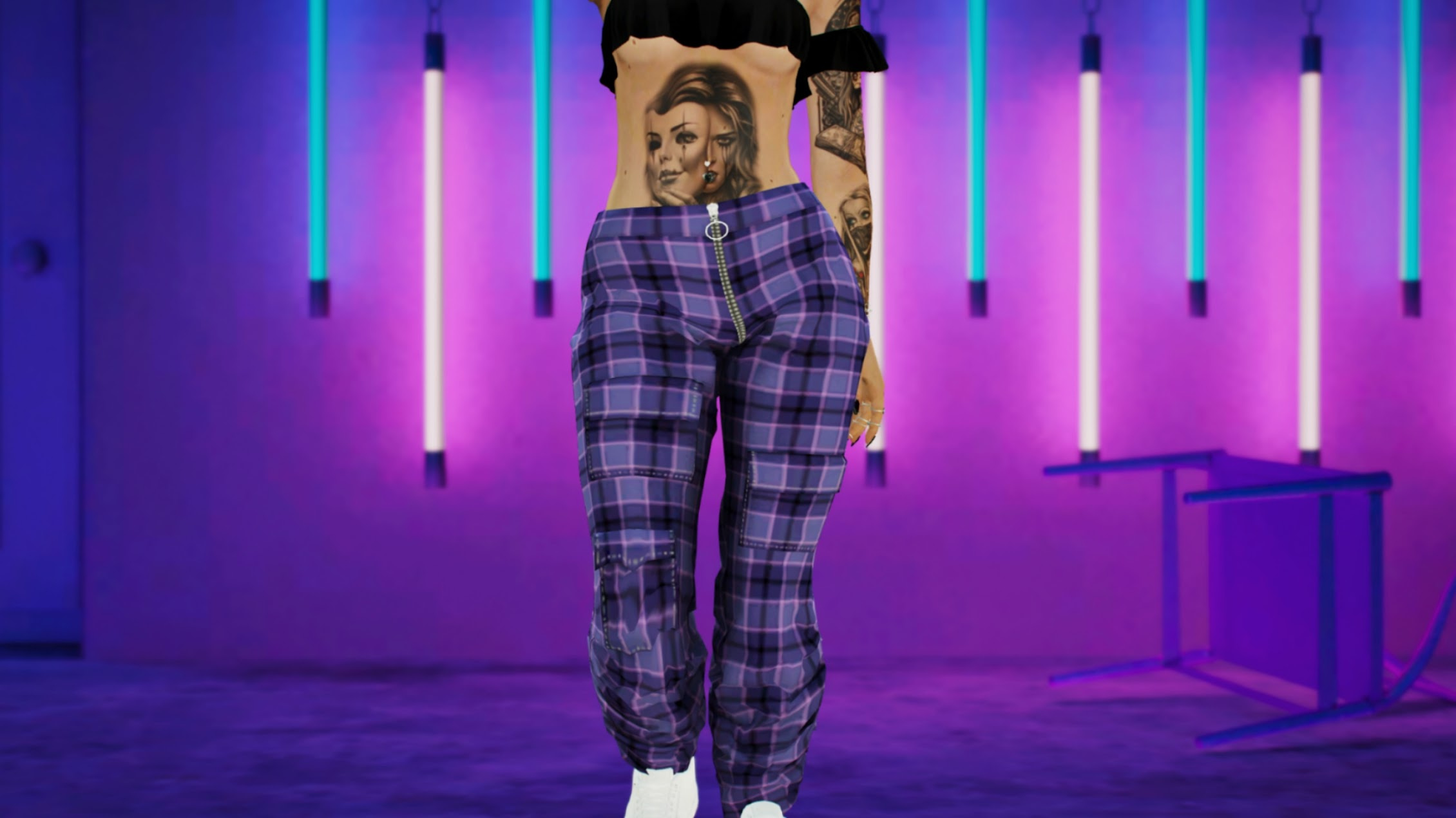 Zip Cargo Pants For Mp Female Gta Mods Com