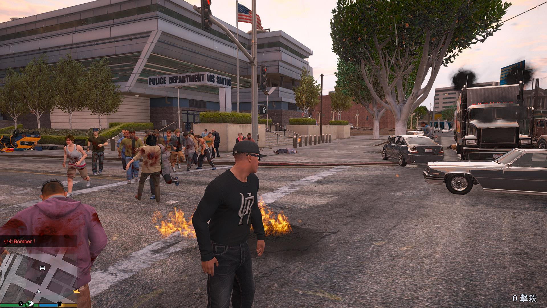 GTA 5: zumbis invadem a cidade de Los Santos em novo mod