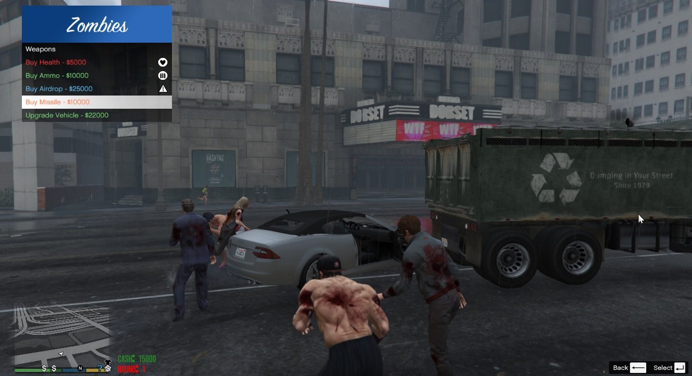 New GTA 5 Zombie Mod Released